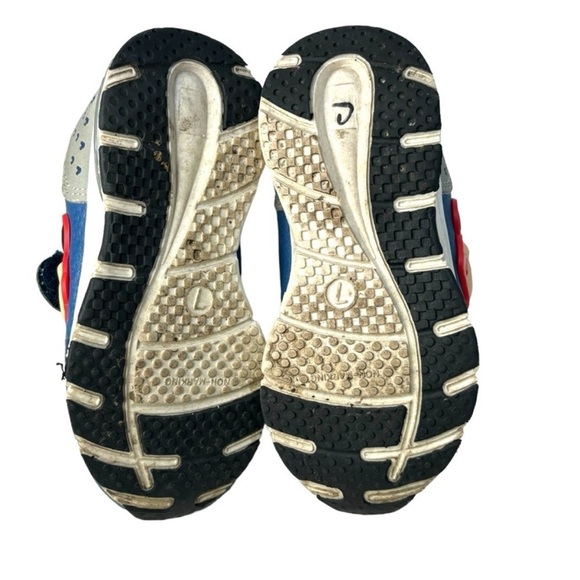 Micky Mouse Sneakers blue and red toddler child size 7 - Picture 7 of 9